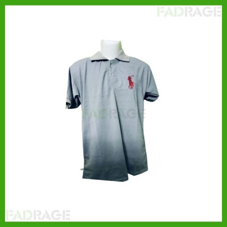 RALPH LAUREN POLO CLUB GREY T-SHIRT